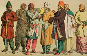 Affluence Prints: Parthians, Near East, 1881. Creator: Unknown