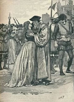 Marchioness Of Pembroke Collection: The parting of Sir Thomas More and his daughter, 1535 (1905)