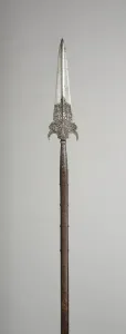 Polearm Prints: Partisan, France, early 17th century. Creator: Unknown