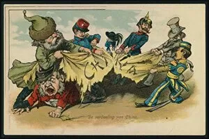 John Bull Collection: Partition of China at the time of the Boxer Rebellion, 1900