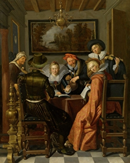 Party Making Music, 1660. Creator: Willem Pietersz. Buytewech