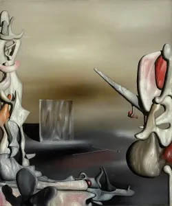 Surrealism Prints: Parure d'insomnie (Clothed in Wakefulness)