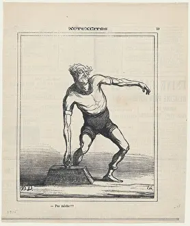Restoration Prints: Pas meche!!!, 1872. Creator: Honore Daumier