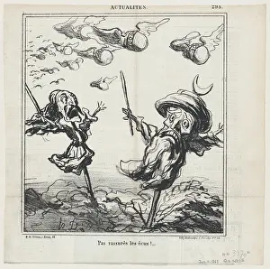 Political Event Prints: Pas rassures les ecus!, 1869. Creator: Honore Daumier