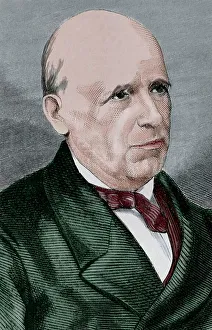 Pascual Madoz Ibanez (1806-1870), Spanish politician, statistician, 1870. Creator: Unknown