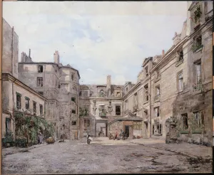 Privacy Prints: Passage Charlemagne, 1887. Creator: Emmanuel Lansyer