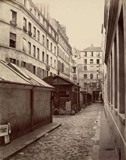 Charles Marville Gallery: Passage des Deux-Soeurs de la rue Lafayette, c. 1867. Creator: Charles Marville