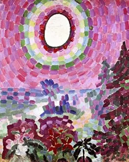 Pink Collection: Passage with Disc, 1906. Artist: Robert Delaunay