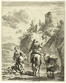 The Passage of the River, n.d. Creator: Cornelis de Visscher