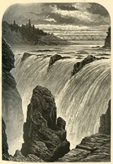 A Measom Gallery: Passaic Falls, 1874. Creator: A. Measom