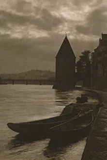 River Danube Prints: At Passau, 1931. Artist: Kurt Hielscher