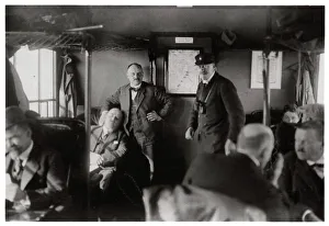 Passenger compartment of a Zeppelin, Lake Constance, Germany, c1909-1933 (1933)