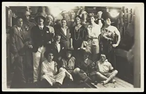 Cross Dressing Prints: Passengers on RMS Armadale Castle