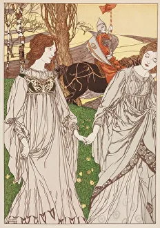 The Passer-By (Le Passant), 1897. Creator: Robert Engels (British, 1855-1926)