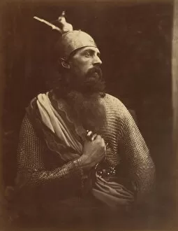 Dying Collection: The Passing of King Arthur, 1874. Creator: Julia Margaret Cameron