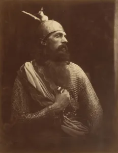 Pre Raphaelite Prints: The Passing of King Arthur, 1874. Creator: Julia Margaret Cameron