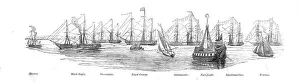 Lightvessel Prints: Passing the Nore Light, 1842. Creator: Unknown
