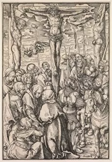 Early 16th Century Gallery: The Passion: Crucifixion, 1509. Creator: Lucas Cranach (German, 1472-1553)
