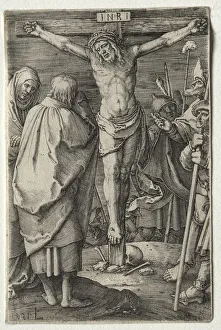 Lucas Van Leyden Dutch Prints: The Passion: The Crucifixion, 1521. Creator: Lucas van Leyden (Dutch, 1494-1533)