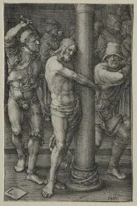Lucas Van Leyden Dutch Prints: The Passion: The Flagellation, 1521. Creator: Lucas van Leyden (Dutch, 1494-1533)