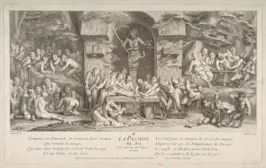 The Passion for Gambling. n. d. Creator: Claude Gillot