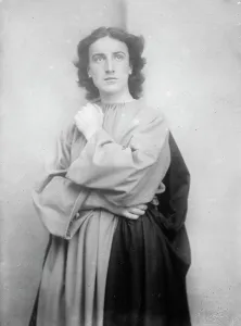 Passion Play Prints: Passion play 1910 - Alfred Biering as John, 1910. Creator: Bain News Service