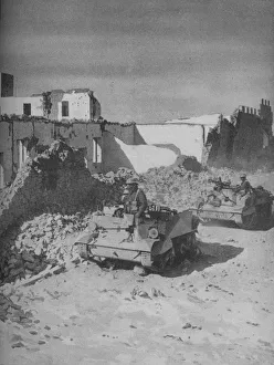 Past Grazianis Shattered Stronghold Lies the Conquerors Road, 1941 Past Grazianis Shattered Stronghold Lies the Conquerors Road, 1941