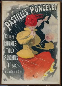Pastilles Poncelet, 1896. Creator: Jules Cheret (French, 1836-1932)