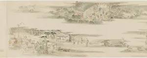Hanabusa Itcho Prints: Pastimes and occupations of the twelve months, Edo period, late 17th-early 18th century