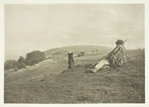 A Pastoral, 1880/90, printed January 1891. Creator: B. Gay Wilkinson A Pastoral, 1880/90, printed January 1891. Creator: B. Gay Wilkinson