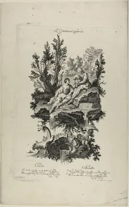 Pastoral Contentment, n.d. Creator: Johann Lorenz Rugendas I