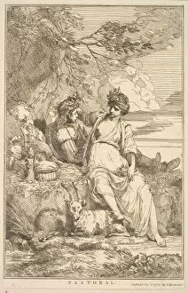 Sir Joshua Collection: Pastoral (from Fifteen Etchings Dedicated to Sir Joshua Reynolds), December 8, 1778