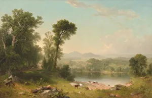 River Hudson Prints: Pastoral Landscape, 1861. Creator: Asher Brown Durand