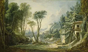 Alte Pinakothek Prints: Pastoral River Landscape, 1741