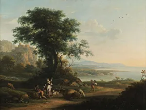 Torino Prints: Pastoral scene, Between 1760 and 1799. Creator: Cignaroli; Vittorio Amedeo (1730-1800)