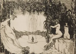 Nikolai Petrovich 1878 1941 Prints: Pastorale, 1907. Artist: Feofilaktov, Nikolai Petrovich (1878-1941)