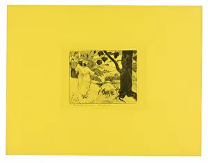 Tree Trunk Gallery: Pastorales Martinique (Martinique Pastorals), from the Volpini Suite, 1889