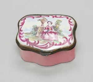 Patch Box, Bilston, c. 1785 / 1800. Creator: Unknown