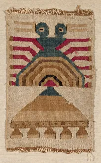 Lambayeque Prints: Patch, Peru, 1000 / 1476. Creator: Unknown