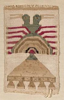 Lambayeque Prints: Patch, Peru, A. D. 1000 / 1476. Creator: Unknown
