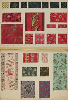 Patchwork Gallery: Patchwork and Applique Quilt, c. 1936. Creators: Irene Schaefer, Mary Berner