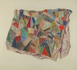 Unger Max Prints: Patchwork Quilt, 1935/1942. Creator: Max Unger