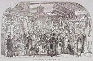 Carcass Prints: Paternoster Square, London, c1850