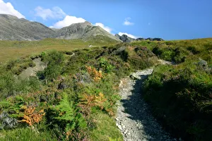 Inner Hebrides Prints: Path from Glen Brittle to Sgurr Alasdair, Cuillin Hills, Isle of Skye, Highland, Scotland