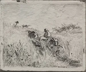 Path Through the Grain Field, original impression 1862, printed in 1921 Path Through the Grain Field, original impression 1862, printed in 1921