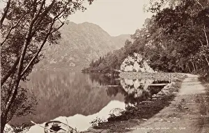 Gw Wilson Prints: The Path by the Loch, Loch Katrine