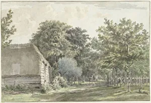 Wijbrand Hendriks Prints: Path through the Village of Manen at Ede, 1783. Creator: Wybrand Hendriks