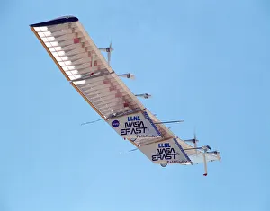 Energy Prints: Pathfinder aircraft test flight, USA, July 27, 1995. Creator: NASA