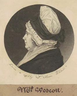 Patience Story Wescott, 1798. Creator: Charles Balthazar Julien Fé