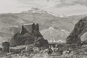 Patmos, 1840. Creator: Aubert